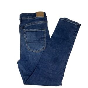 American Eagle Outfitters Blue Skinny Jeans Classic Style